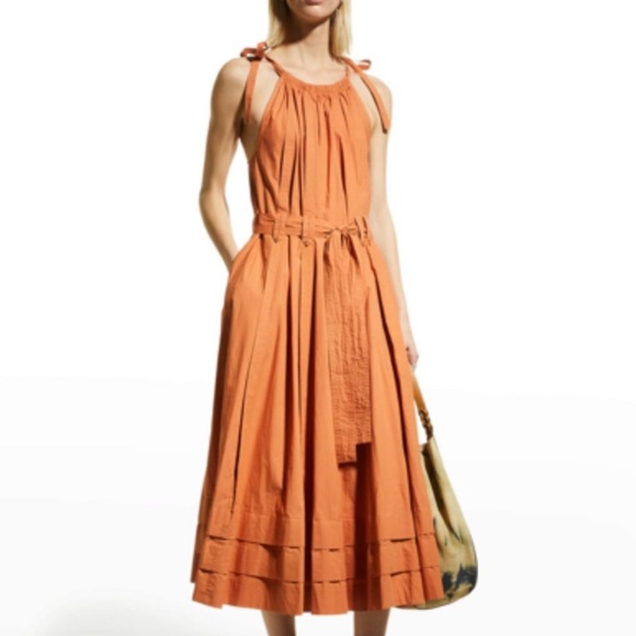 JONI dress 👗 stunning orange color Ulla - Picture 3 of 5
